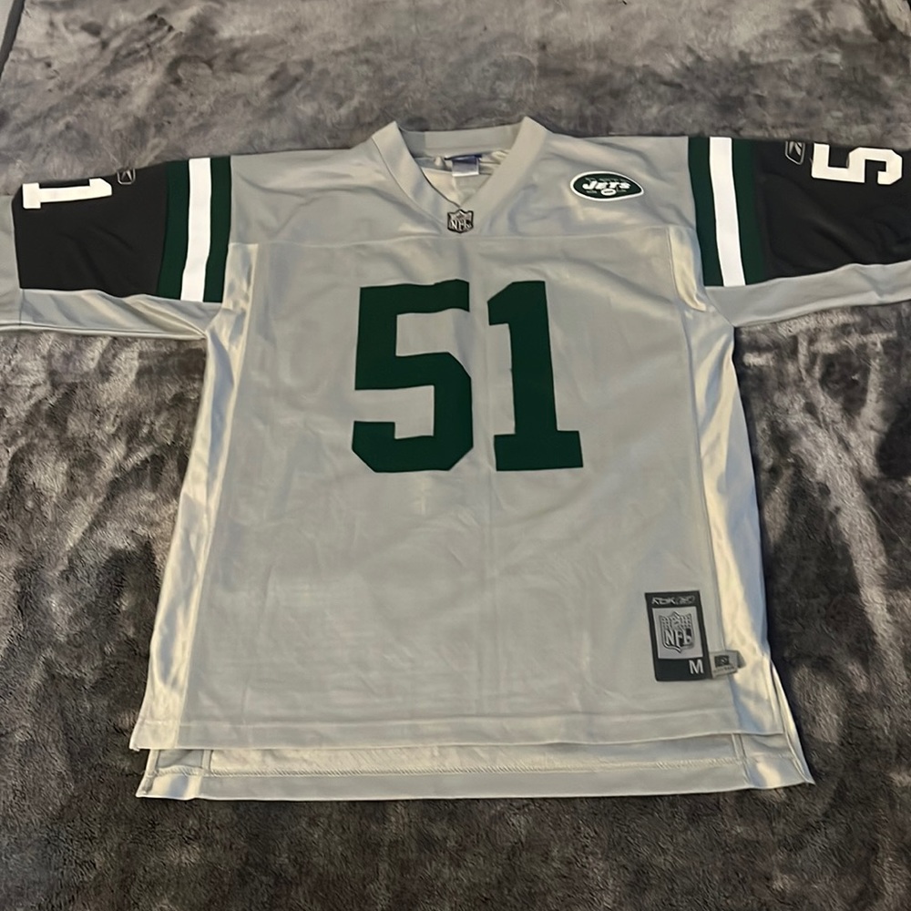 Gray New York Jets jersey